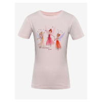 Růžové holčičí tričko NAX LORETO