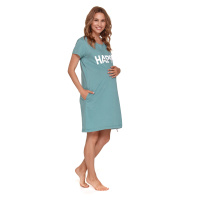Doctor Nap Woman's Nightshirt TCB.9504 Mineral