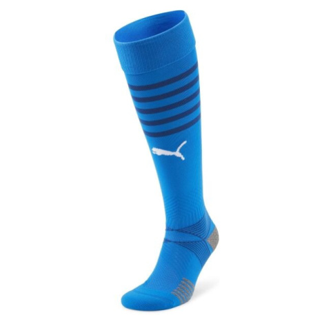 Puma TEAMFINAL SOCKS Pánské fotbalové ponožky, modrá, velikost