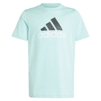 adidas BIG LOGO TEE Juniorské tričko, světle modrá, velikost