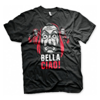 La Casa De Papel tričko, Bella Ciao! Black, pánské