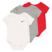 Nike Sportswear Dupačky/body šedý melír / červená / bílá
