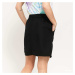 Sukně Urban Classics Ladies Viscose Twill Skirt Black