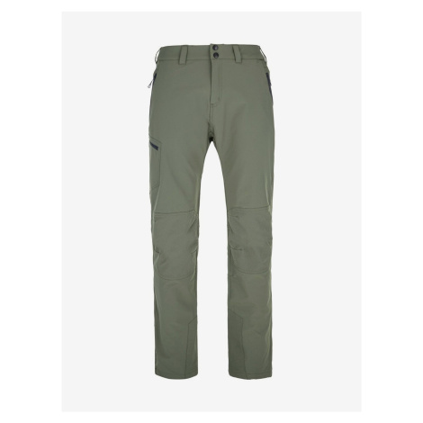 Zelené pánské outdoorové kalhoty Kilpi TIDE