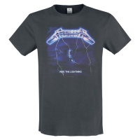Metallica Amplified Collection - Ride The Lightning Tričko charcoal
