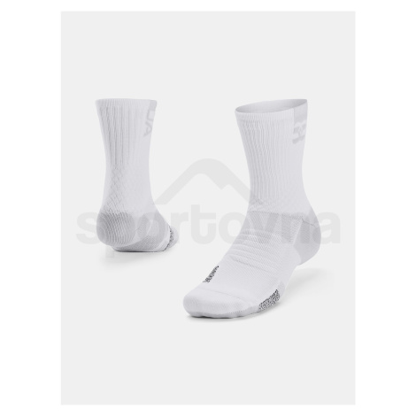 Ponožky Under Armour UA AD Playmaker 1pk Mid-WHT