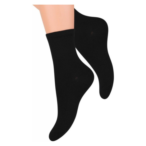 Steven 037 černé Dámské ponožky