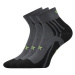 Voxx Abra Pánské extra prodyšné ponožky - 3 páry BM000000547900100131 tmavě šedá