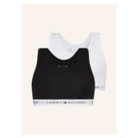 Tommy Hilfiger Bustier Podprsenky, 2 Kusy V Balení černá / bílá