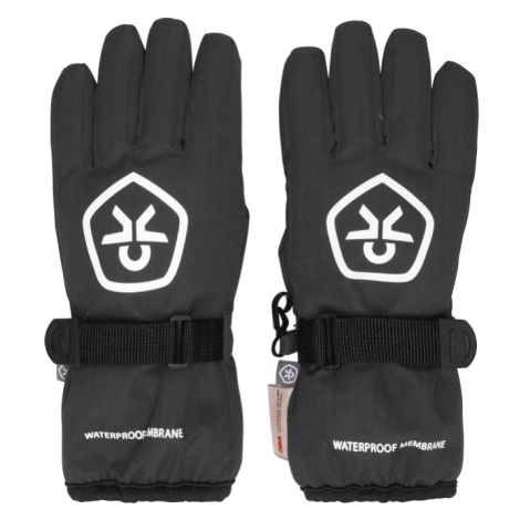 COLOR KIDS-Gloves-Waterproof-5458.140-black Černá