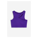 H & M - Sportovní podprsenka Medium Support z DryMove™ - fialová