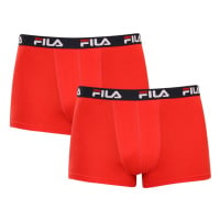 Fila 2PACK pánské boxerky červené M