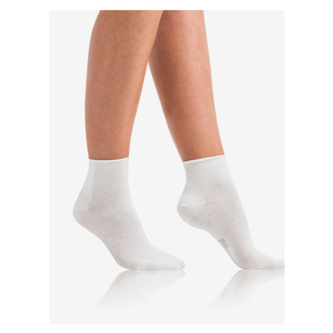 Bílé dámské ponožky Bellinda GREEN ECOSMART COMFORT SOCKS