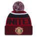 New Era SPORT Y CUFF BEANIE MANCHESTER UNITED Chlapecký kulich, červená, velikost