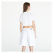 Tričko Calvin Klein Jeans Premium Monologo Cropped T-Shirt White