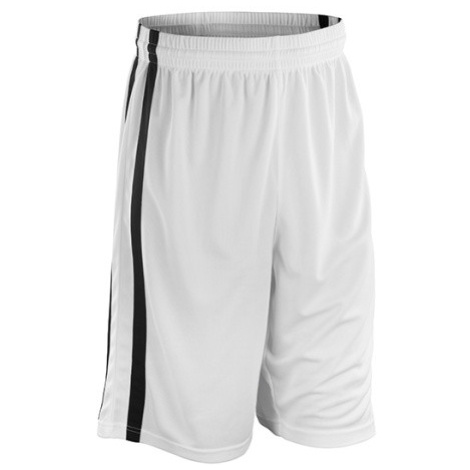 Spiro Pánské šortky na basketbal RT279 White