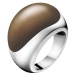 Calvin Klein Ocelový prsten s kamenem Ellipse KJ3QCR0201 52 mm