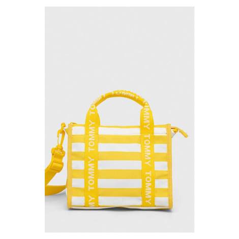 Dětská kabelka Tommy Hilfiger žlutá barva