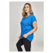 Tričko Urban Classics Ladies Extended Shoulder Tee - brightblue