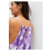 Bonprix BODYFLIRT batikované šaty Barva: Fialová, Mezinárodní