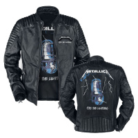 Metallica Ride The Lightning Kožená bunda černá