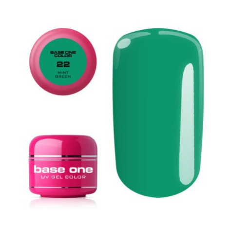 Base one barevný gel - 22 Mint green 5g Silcare