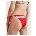 Červeno-modrý dámský spodní díl plavek Tommy Hilfiger Underwear