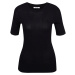 Černé dámské úpletové tričko ORSAY
