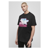 Pánské tričko krátký rukáv // Starter Multicolored Logo Tee blk/pink