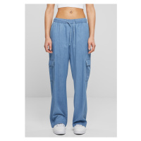 Dámské džínové kalhoty Cargo Pants - modré