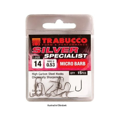 Trabucco Silver Specialist Velikost 16 15ks