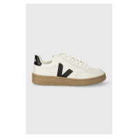 Kožené sneakers boty Veja V-12 bílá barva, XD0203640