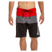 Meatfly pánské plavky Mitch Boardshorts 21" Red Stripes | Červená