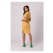 Bewear Dámské mini šaty Viflor B263 medová Žlutá