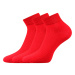 Voxx Setra Unisex sportovní ponožky - 3 páry BM000000599400100299 červená