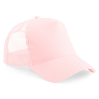 Beechfield Juniorská kšiltovka B640B Pastel Pink