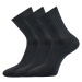 Boma Diarten Unisex ponožky s volným lemem - 3 páry BM000000567900100640 tmavě šedá