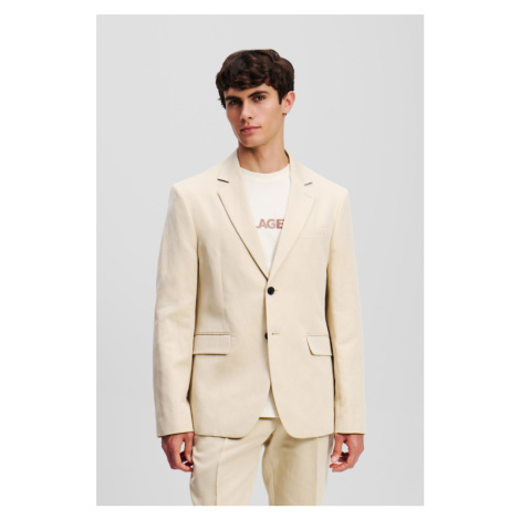 Blejzr karl lagerfeld linen blazer trench coat