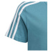 adidas 3-STRIPES TEE Chlapecké tričko, zelená, velikost