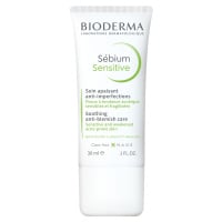 BIODERMA Sébium Sensitive zklidňující a hydratační krém na aknózní pleť 30 ml