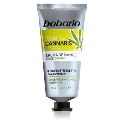 Babaria Cannabis hydratační krém na ruce 50 ml