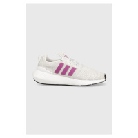 Dětské boty adidas Originals Swift Run šedá barva