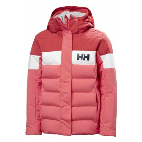 Helly Hansen DIAMOND Dívčí lyžařská bunda, růžová, velikost