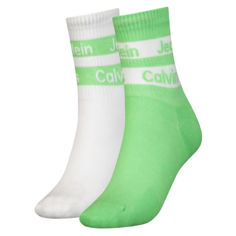 Calvin Klein dámské ponožky 2 pack