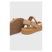 Sandály Roxy dámské, béžová barva, ARJL100930