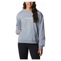 Columbia Logo™ III French Terry Hoodie W 2032871060 - light grey heather white logo