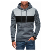 Men's zip-up sweatshirt B1682 - dark grey