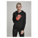 Mr. Tee Rolling Stones Tongue Ladies Hoody black