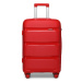 Kono Cestovní kabinový kufr na kolečkách Classic Collection PP - červená - 50L