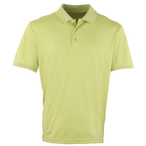 Premier Workwear Pánské polo triko PR615 Lime -ca. Pantone 382